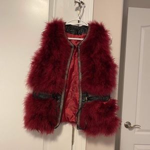 🛍Faux fur vest🛍